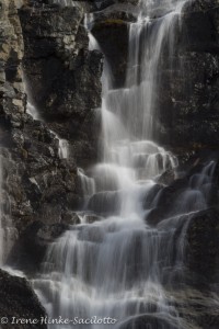 Road side falls in the Canadian Rockies on a photo tour this fall.