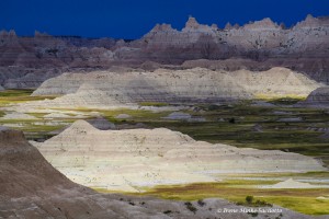 Shadows moving across the landscape