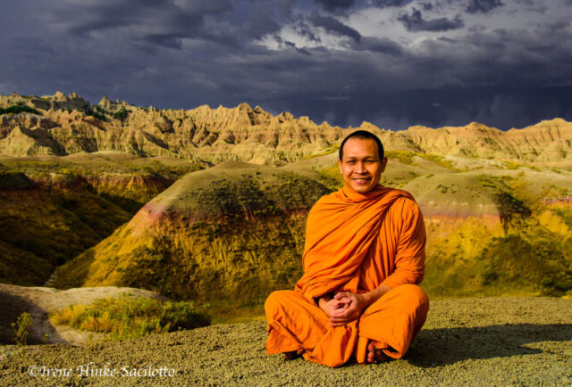 Visitor To Badlands NP